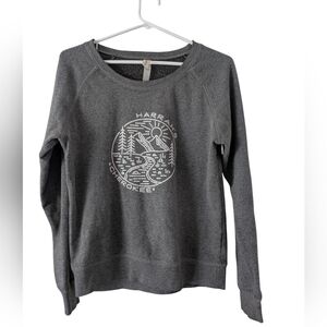 Gray Graphic Sweatshirt